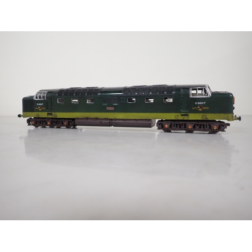 A repainted Lima 00 gauge Deltic 'Pinza', a Hornby Class 121 Driving ...