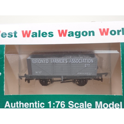 1126 - Three boxed limited edition West Wales Wagon Works 00 gauge Wagons including Gwili Railway Wagon, Ei... 