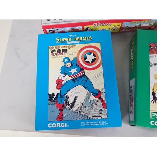 1133 - Ten boxed Corgi Comic Classics including Captain Condor, Dan Dare, Alf Tupper, etc. and three boxed ... 