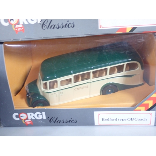 1135 - Twenty one boxed Corgi Classics Commercial Vehicles