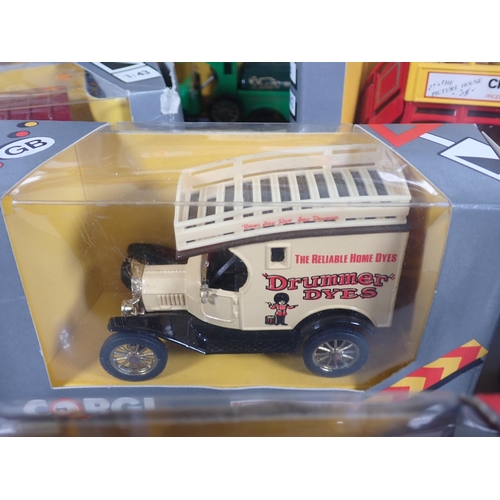 1135 - Twenty one boxed Corgi Classics Commercial Vehicles