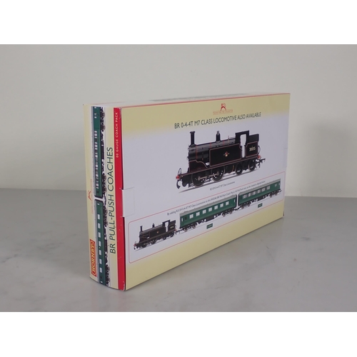 1139 - A boxed Hornby 00 gauge Set of BR Pull-Push Coaches