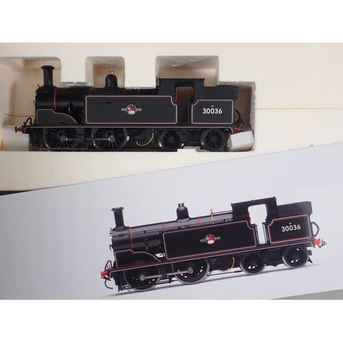 1142 - A boxed Hornby 00 gauge Super Detail Class M7 0-4-4 Locomotive in BR black livery