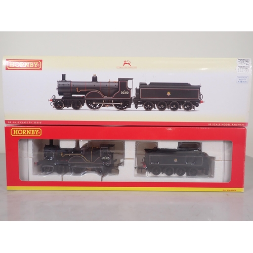 1143 - A boxed Hornby 00 Class T9 4-4-0 Locomotive in BR black livery