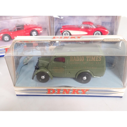 1171 - A Matchbox Dinky Toys Collection Classic Sports Cars Series 1 Set, a Dinky Collection DY-S 10 1950 M... 