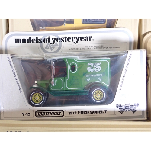 1180 - A box of Matchbox Models of Yesteryear boxed diecast Models including 1982 Limited Edition Pack