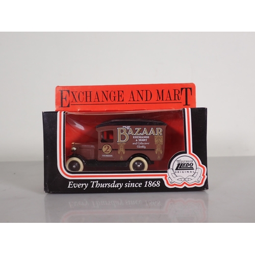 1181 - A box of Lledo and other boxed diecast advertising Models including H. Samuel, Tetleys, Fuji Film, e... 