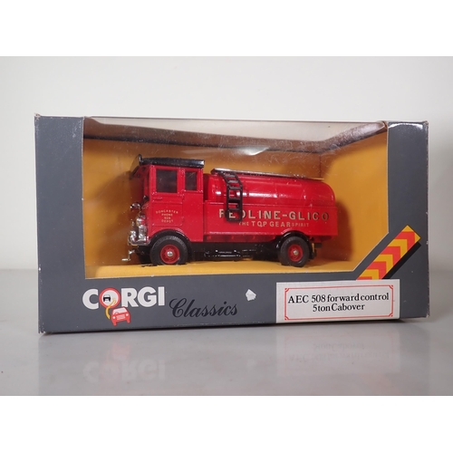 1185 - Twenty boxed Corgi Classics diecast Models including 'Leda Salt' Thorneycroft Box Van, 'Castrol' Mor... 