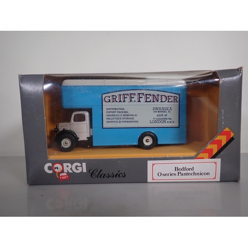 1186 - Eighteen boxed Corgi Classics diecast Models including 'Stylo' Bedford Pantechnicon, 'Terry's' Bedfo... 