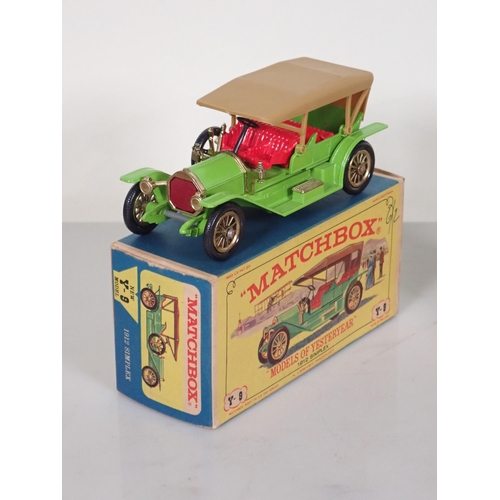 1204 - Eleven box Matchbox Y Series Models of Yesteryear including Y-16 Spyker Tourer, Y-9 Simplex, Y-7 Rol... 