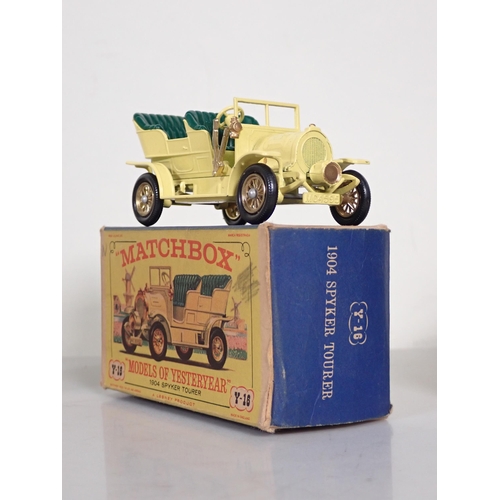 1204 - Eleven box Matchbox Y Series Models of Yesteryear including Y-16 Spyker Tourer, Y-9 Simplex, Y-7 Rol... 