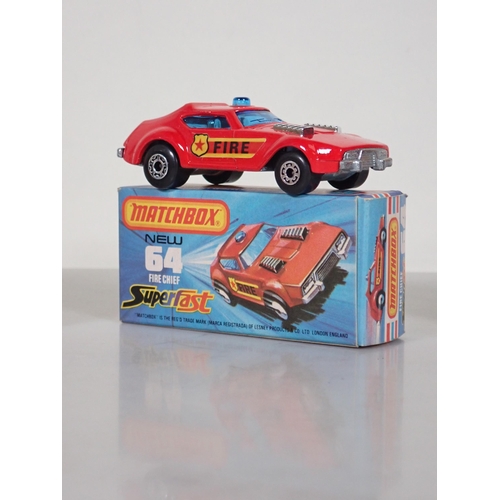 1208 - Five boxed Matchbox Superfast and 75 diecast Models including No.2 Rescue Hovercraft, No.19 Cement T... 