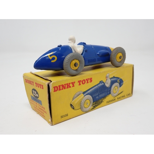 1218 - A boxed Dinky Toys No.23H Ferrari Racing Car