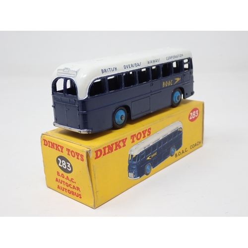 1220 - A boxed Dinky Toys No.283 B.O.A.C. Coach