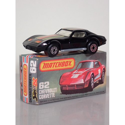 1224 - Five boxed Matchbox Superfast and 75 diecast Models including No.4 '57 Chevy, No.23 Atlas Truck, No.... 