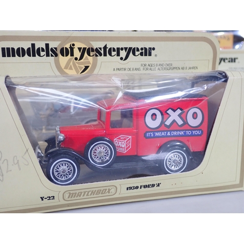 1261 - Twenty six boxed Matchbox Models of Yesteryear including 1927 Talbot Unofficial Yesteryear Advertisi... 