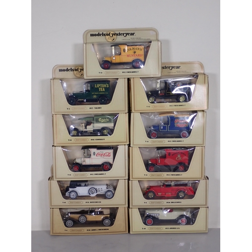 1262 - Twenty eight boxed Matchbox Models of Yesteryear