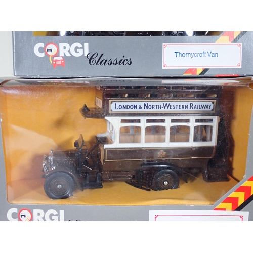 1263 - Twenty three boxed Corgi Classics diecast Models including 'News of the World' Van, 'Heidelberger Dr... 