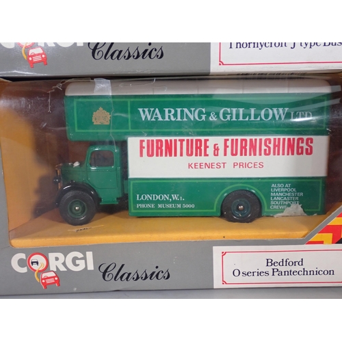 1263 - Twenty three boxed Corgi Classics diecast Models including 'News of the World' Van, 'Heidelberger Dr... 