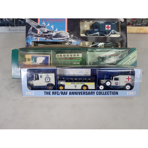 1264 - A box of Lledo Limited Edition and other Commemorative Sets including VE Day, RFC/RAF Anniversary, T... 