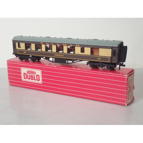 1274 - Six boxed Hornby Dublo Pullman Coaches comprising 2x 4035 'Aries', 2x 4036 Car No.74 and 2x 4037 Car... 