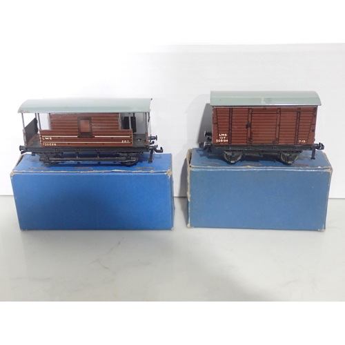 1293 - Nine boxed Hornby Dublo pre-nationalisation Wagons including D1 'Power Ethyl' Tanker, D1 LMS Open Wa... 