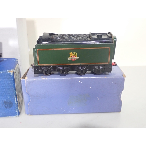 1294 - A boxed Hornby Dublo EDL11 gloss 'Silver King' A4 Locomotive and Tender, a boxed EDL7 0-6-2T LNER gr... 