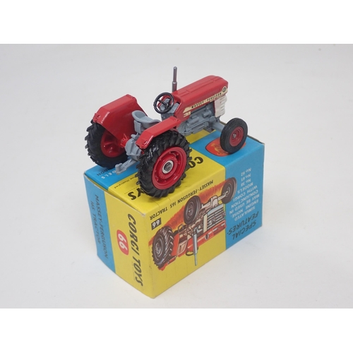 1319 - A boxed Corgi Toys No.66 Massey-Ferguson 165 Tractor and boxed No.51 30CWT Trailer