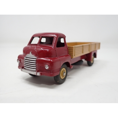 1325 - A boxed Dinky Toys No.522 maroon and tan Big Bedford Lorry