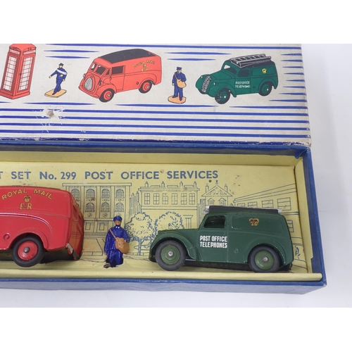 1327 - A boxed Dinky Toys No.299 Post Office Services Gift Set