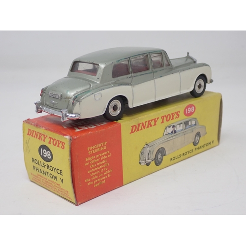 1338 - A boxed Dinky Toys No.198 Rolls Royce Phantom V