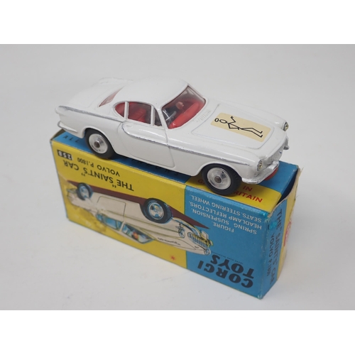 1343 - A boxed Corgi Toys No.258 Volvo P.1800 The Saints Car