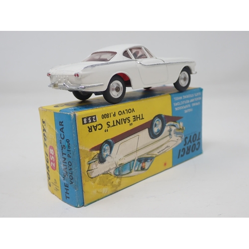 1343 - A boxed Corgi Toys No.258 Volvo P.1800 The Saints Car