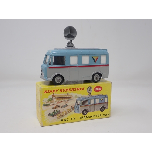 1345 - A boxed Dinky Toys No.988 ABC TV Transmitter Van