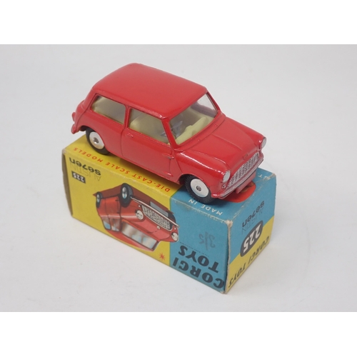 1353 - A boxed Corgi Toys No.225 red Austin Seven