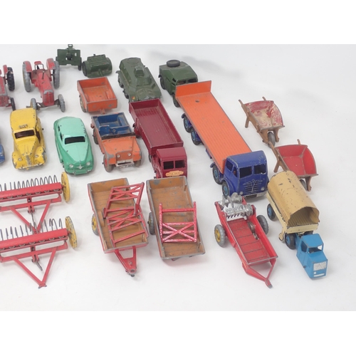 1475 - A quantity of play worn Dinky Toys and Lesney including Foden No.903 Flatbed Lorry, No.156 Rover 75,... 