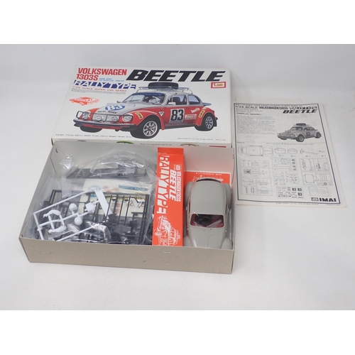 1483 - An Imai 1/24 scale plastic Kit of Volkswagen 1303S Beetle, boxed and parts in sealed bags