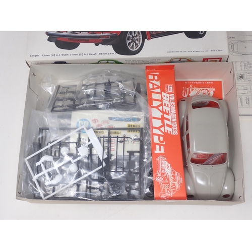 1483 - An Imai 1/24 scale plastic Kit of Volkswagen 1303S Beetle, boxed and parts in sealed bags