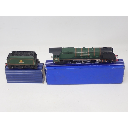 1646 - A boxed Hornby Dublo L12 'Duchess of Montrose' Locomotive in matt livery with boxed D12 Tender