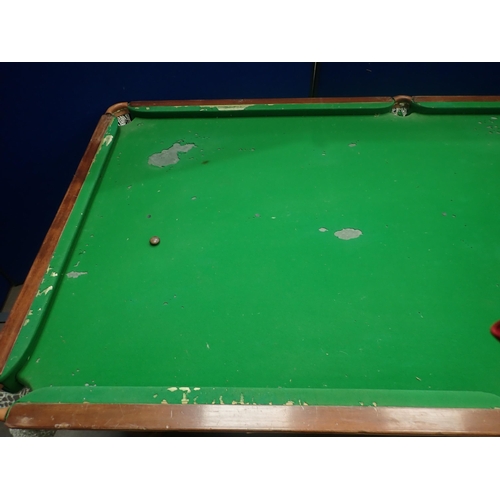 245 - A Thos Padmore & Sons Birmingham, Snooker Table, with slate bed, 7ft 4