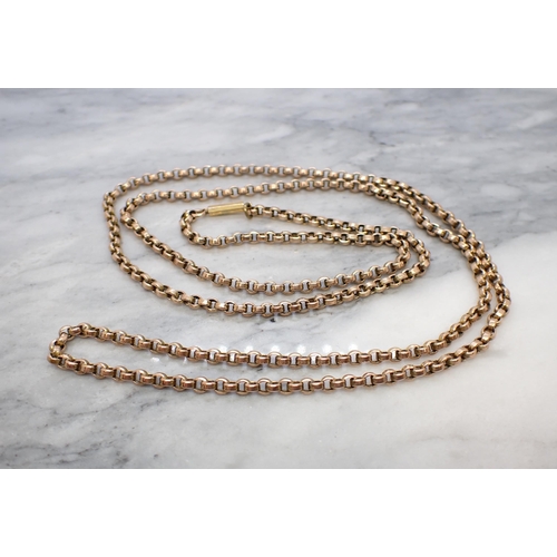 173 - A belcher Chain marked 9ct, approx 16.50gms