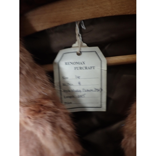 233 - Five Vintage ladies Fur Coats.