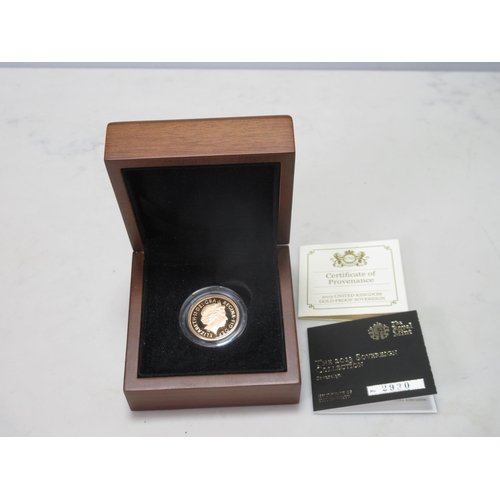 251 - QEII, 2013 Proof Sovereign in case of issue with COA