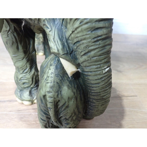 355 - Three resin Figures of Elephants