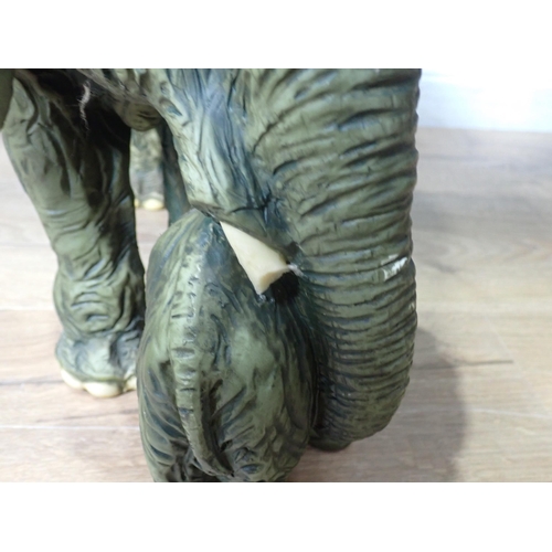 355 - Three resin Figures of Elephants