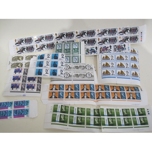 397 - A selection of G.B. QV used Stamps, together with a St Vincent selection, GVI Victory Issues; and a ... 