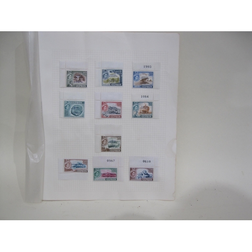 397 - A selection of G.B. QV used Stamps, together with a St Vincent selection, GVI Victory Issues; and a ... 