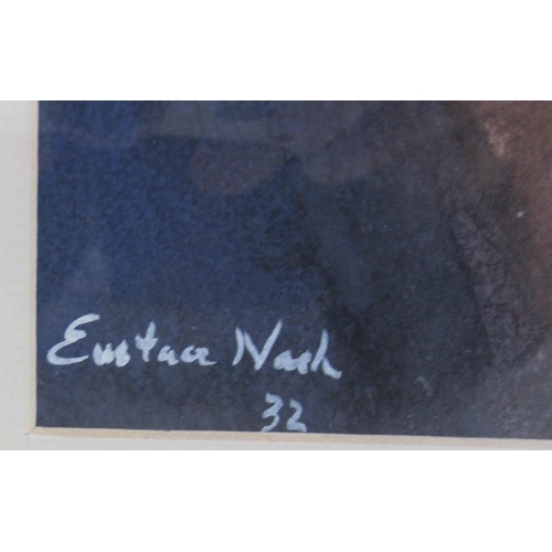 405 - EUSTACE NASH. 'Distant Thoughts', signed and dated (19)32, watercolour, 15 x 10in