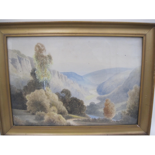 430 - TREVOR BRAMSON. A River Landscape; and A River Valley, watercolour, and two colour reproductions aft... 