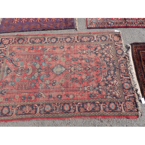 560 - Six various Persian and Persian style Rugs